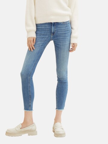 TOM TAILOR DENIM Skinny Jeans i blå: forside