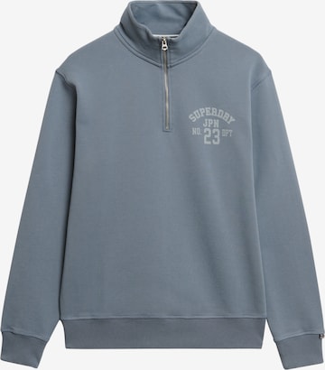 Superdry Sweatshirt 'Athletic Essentials' in Grijs: voorkant