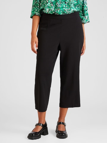 Vero Moda Curve Boot cut Pants 'SARA' in Black: front