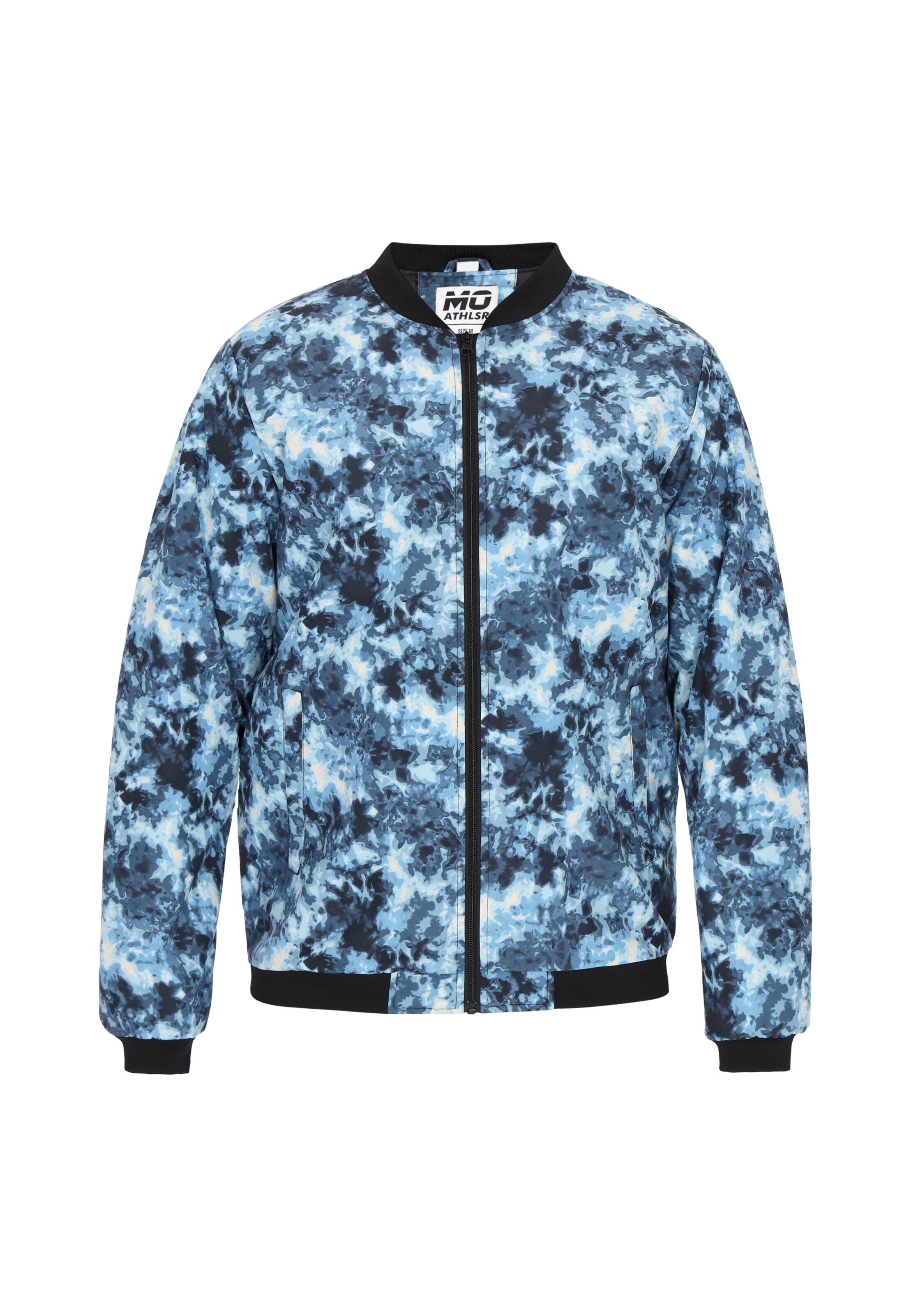Mo ATHLSR Φθινοπωρινό και ανοιξιάτικο μπουφάν σε μπλε: μπροστά