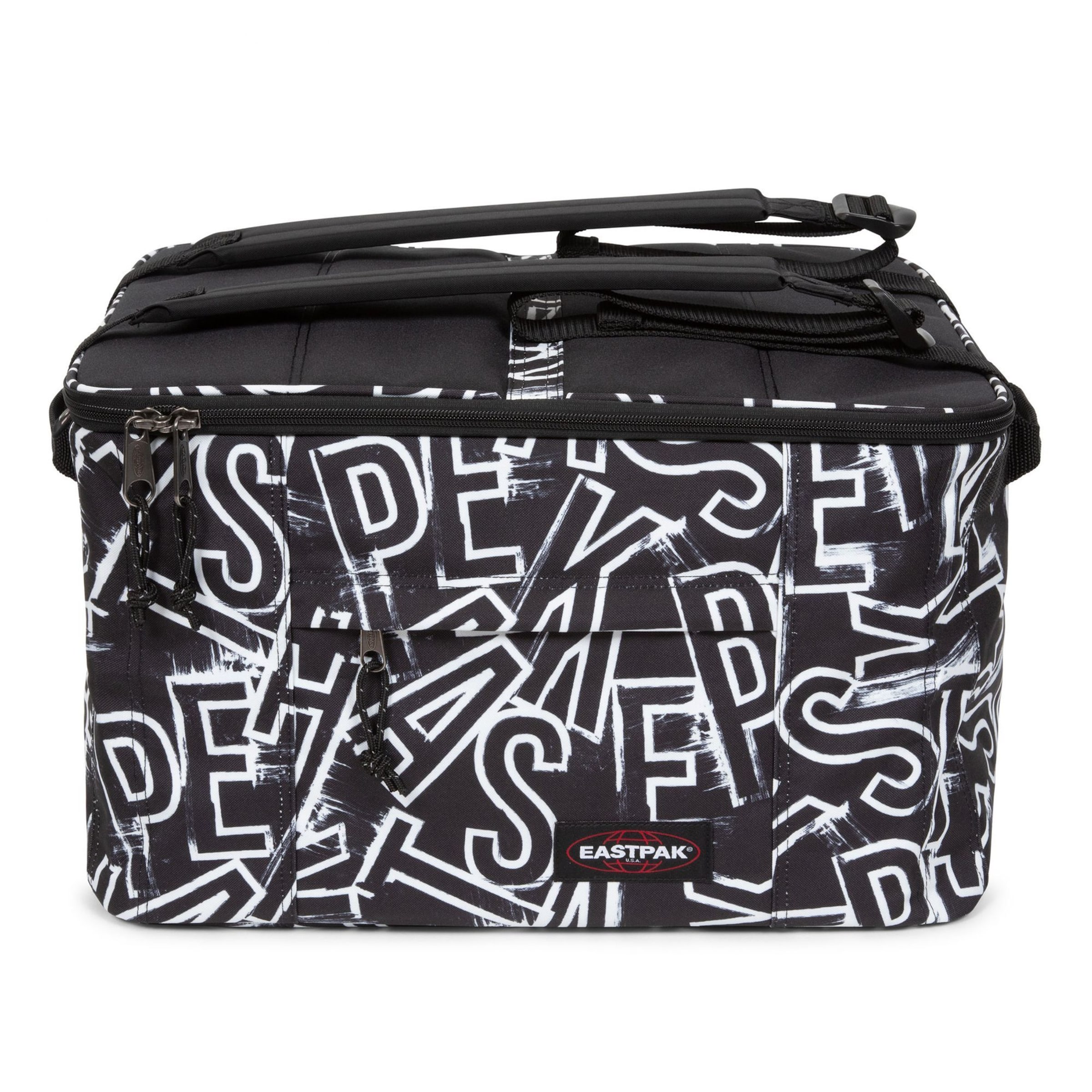 EASTPAK Weekendtas Travelbox in Lichtgrijs Zwart ABOUT YOU