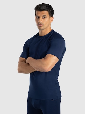 T-Shirt ' Zeyn ' Smilodox en bleu