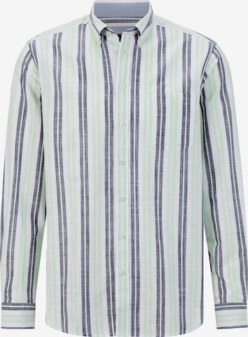 BABISTA Regular fit Button Up Shirt 'Marinetto' in Green: front