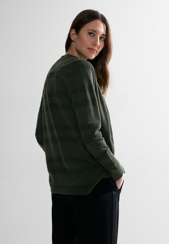 CECIL Knit Cardigan in Green