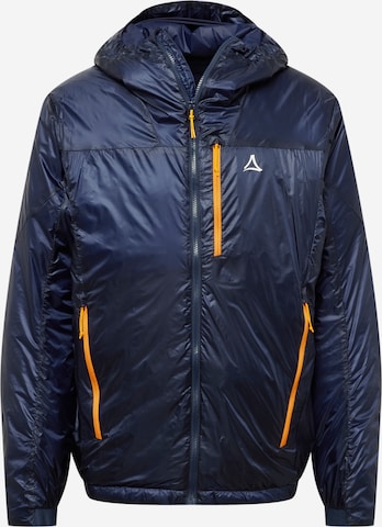 Veste outdoor Schöffel en bleu : devant