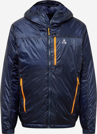 Schöffel Outdoor jacket in Navy / Orange / White, Item view