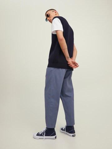 JACK & JONES Regular Pleat-front trousers 'Bill' in Blue