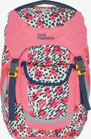 JACK WOLFSKIN Sports Backpack 'Explorer' in Pink: front