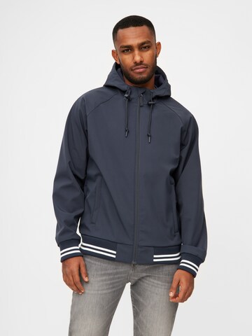 Derbe Performance Jacket 'Helgoby' in Blue: front
