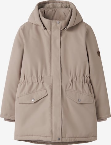 NAME IT Weatherproof jacket 'Marlow' in Brown: front
