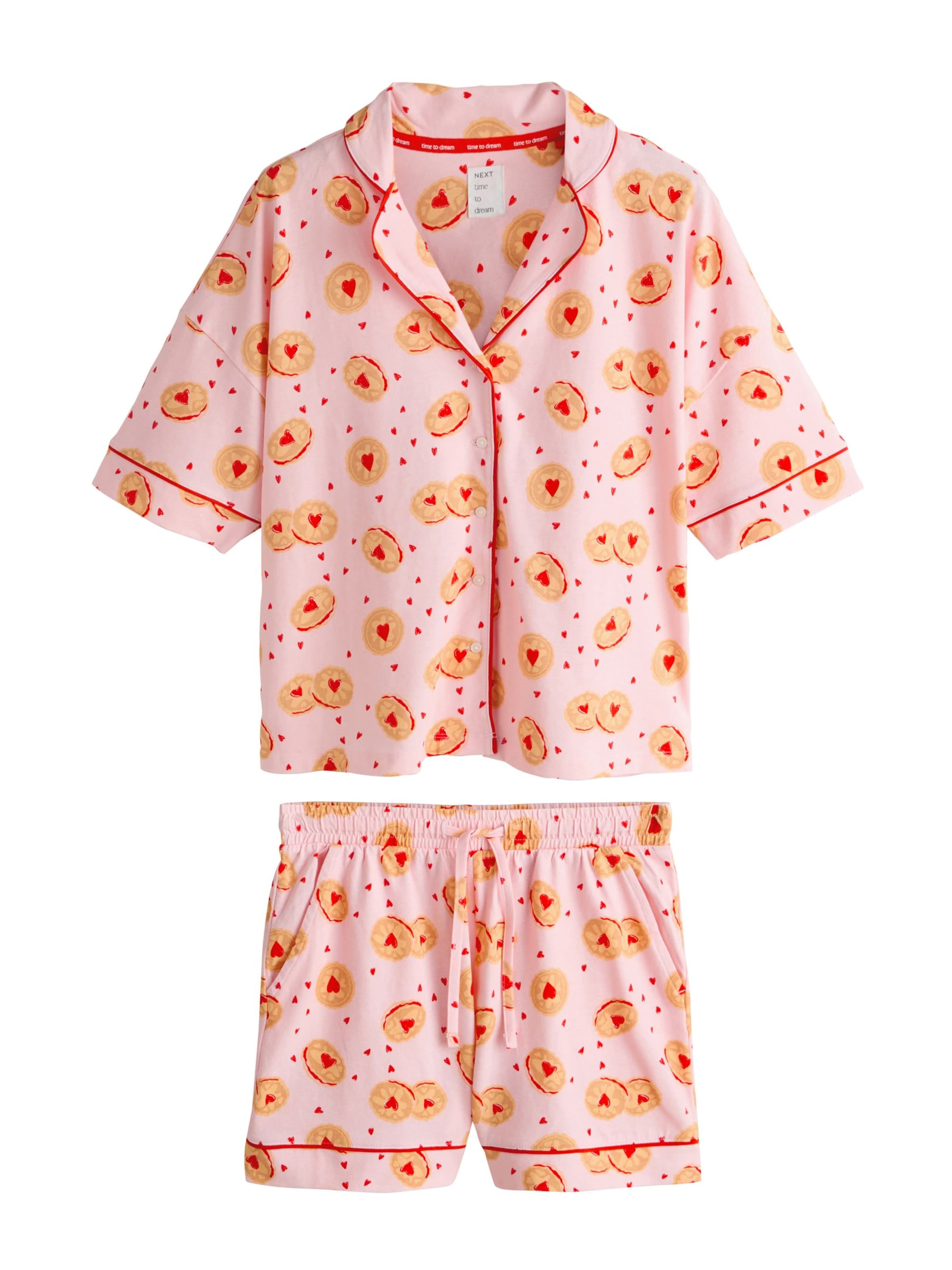 Next Shorty i honning / lyserød / mørkerød, Produktvisning