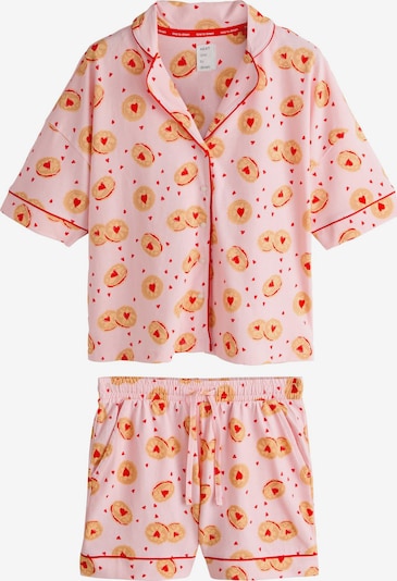 Next Kratke hlače za spavanje u med / roza / tamno crvena, Pregled proizvoda