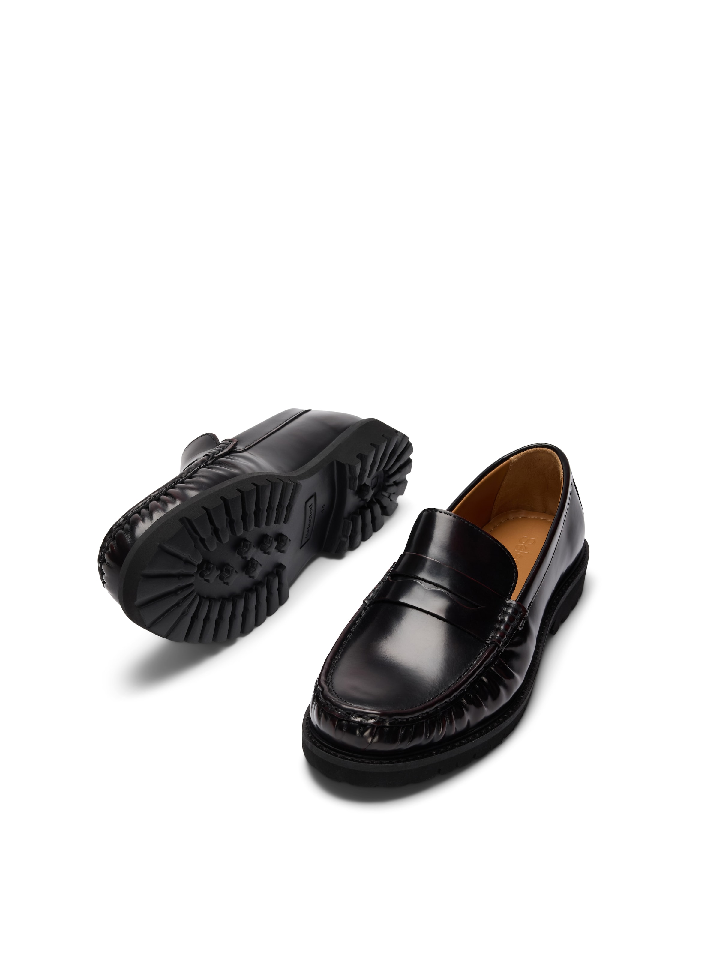 Slipper di SELECTED in rosso