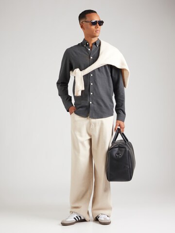 Coupe regular Chemise Lindbergh en vert