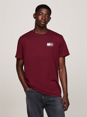 Tommy Jeans T-Shirt in Rot: Vorderseite