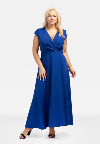 Karko Kleid 'LUIZA' in Blau: predná strana