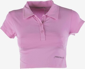 T-shirt HINNOMINATE en rose : devant