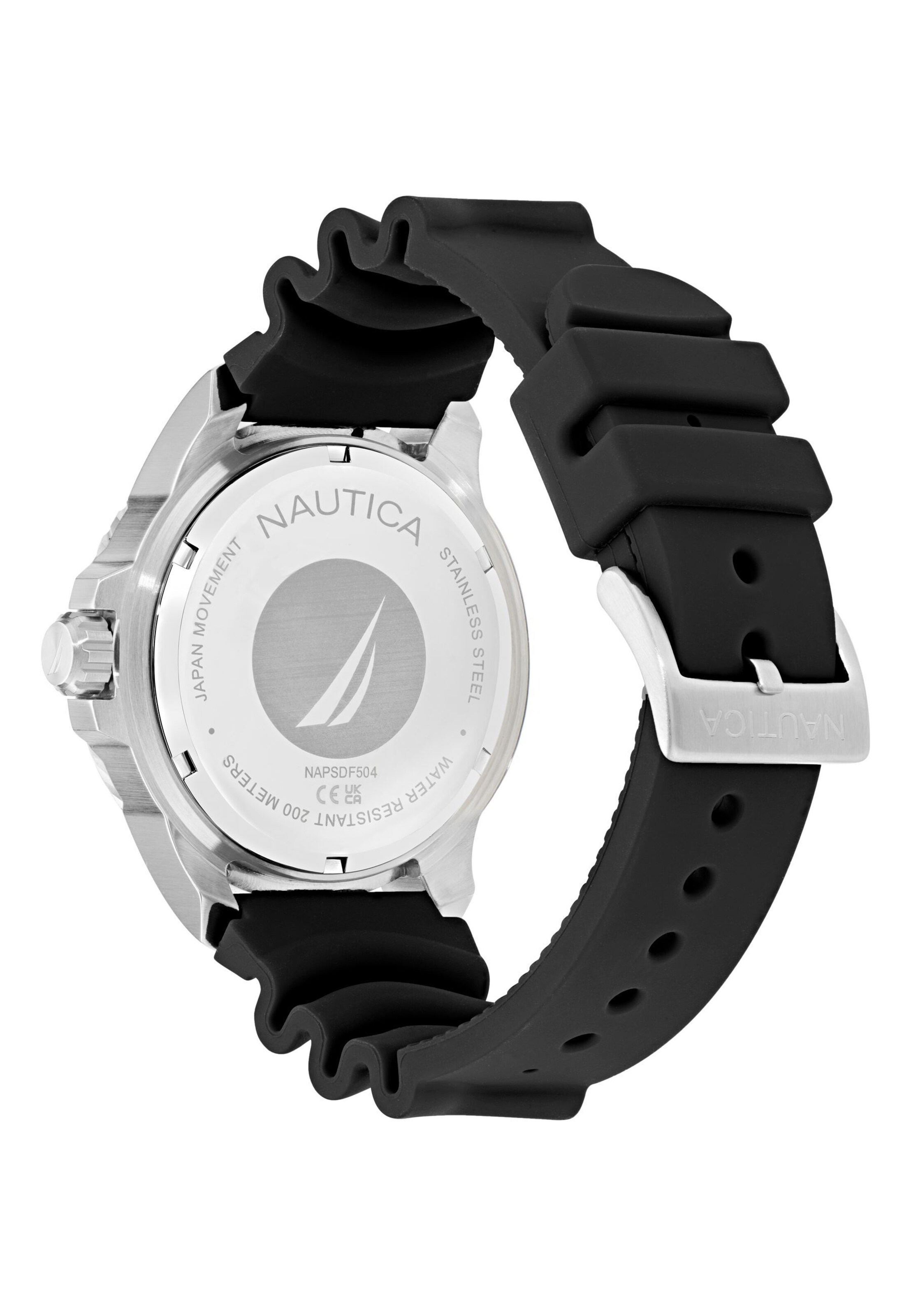 NAUTICA Analogt ur 'NCT SEA DIVE' i sort