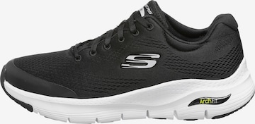 Sneaker low de la SKECHERS pe negru