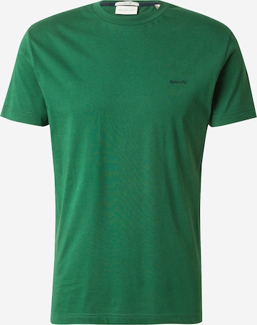 T-Shirt GANT en vert : devant