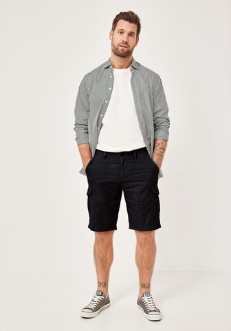 REDPOINT Regular Cargoshorts in Blau