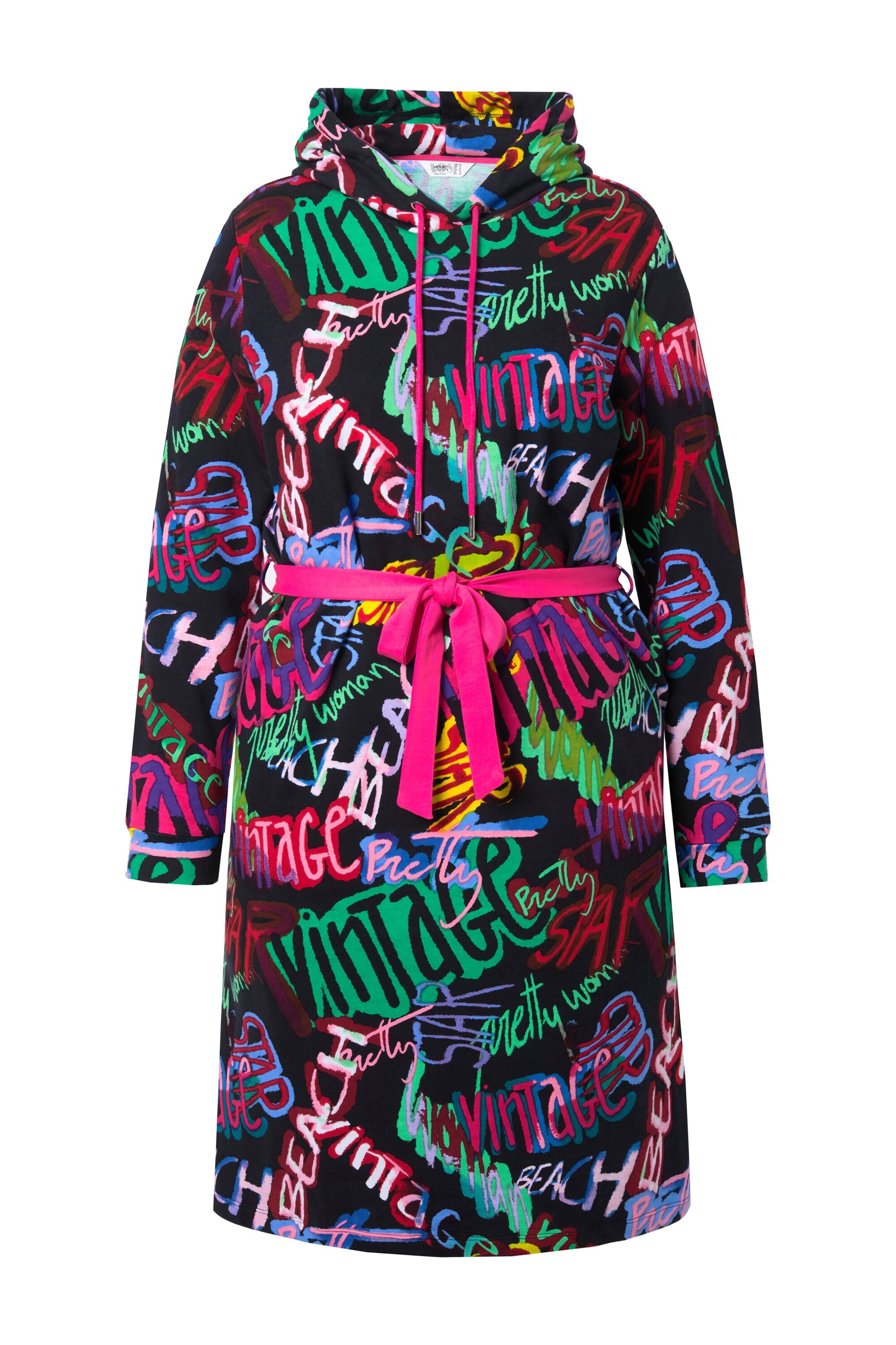 Angel of Style Jurk in Zwart: voorkant