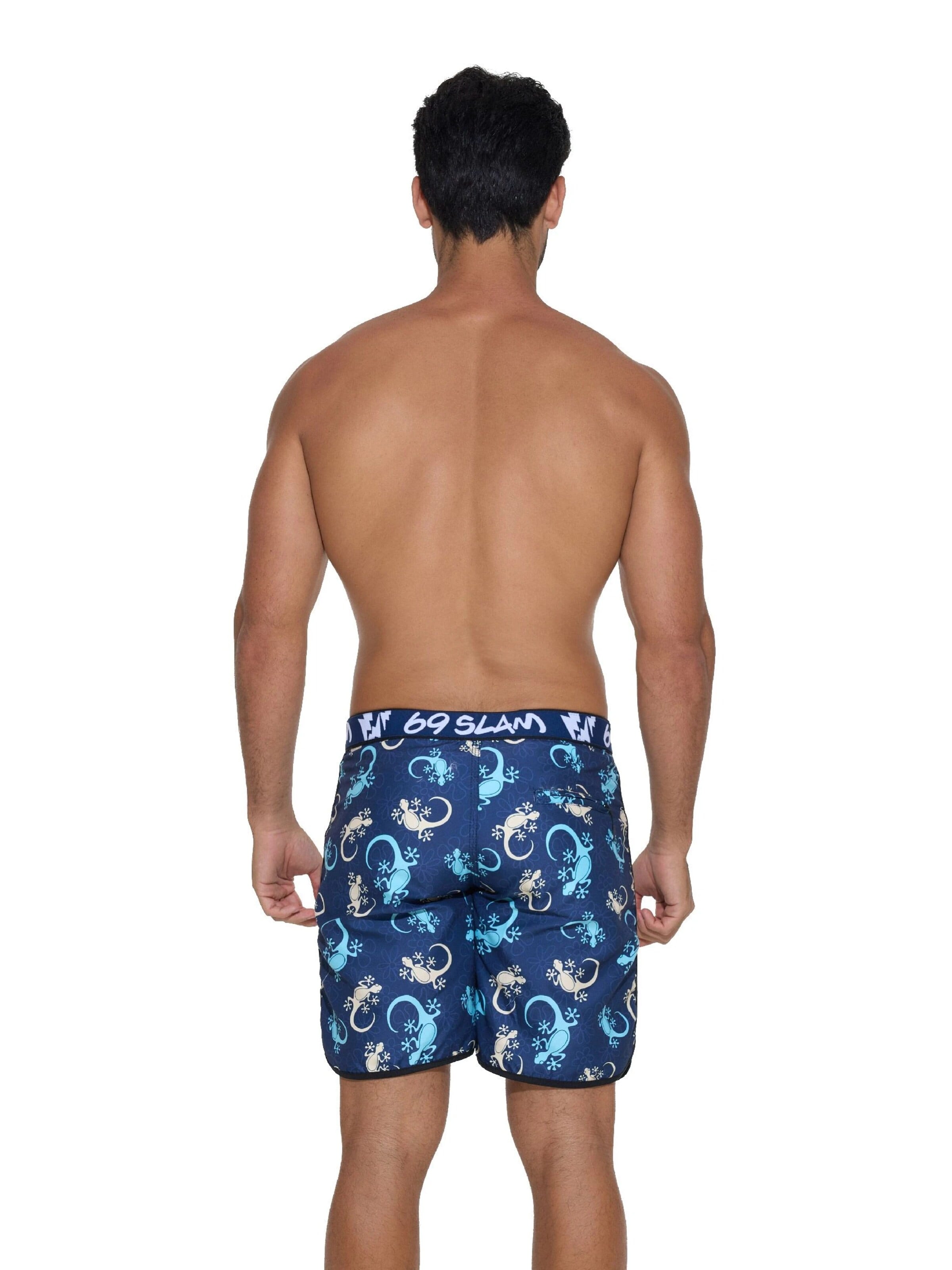 69Slam - Bermudas en azul