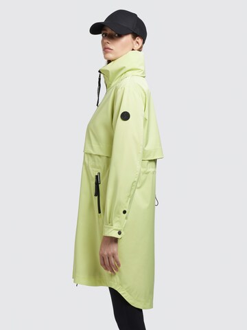 khujo Between-Seasons Coat 'Ariana2' in Green