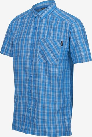 REGATTA Regular fit Athletic Button Up Shirt 'Kalambo VII' in Blue