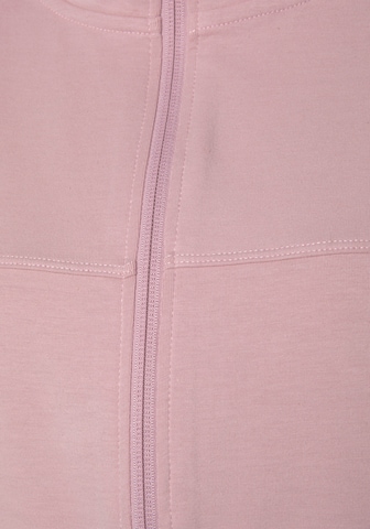 VIVANCE Sportsweatjacke in Pink