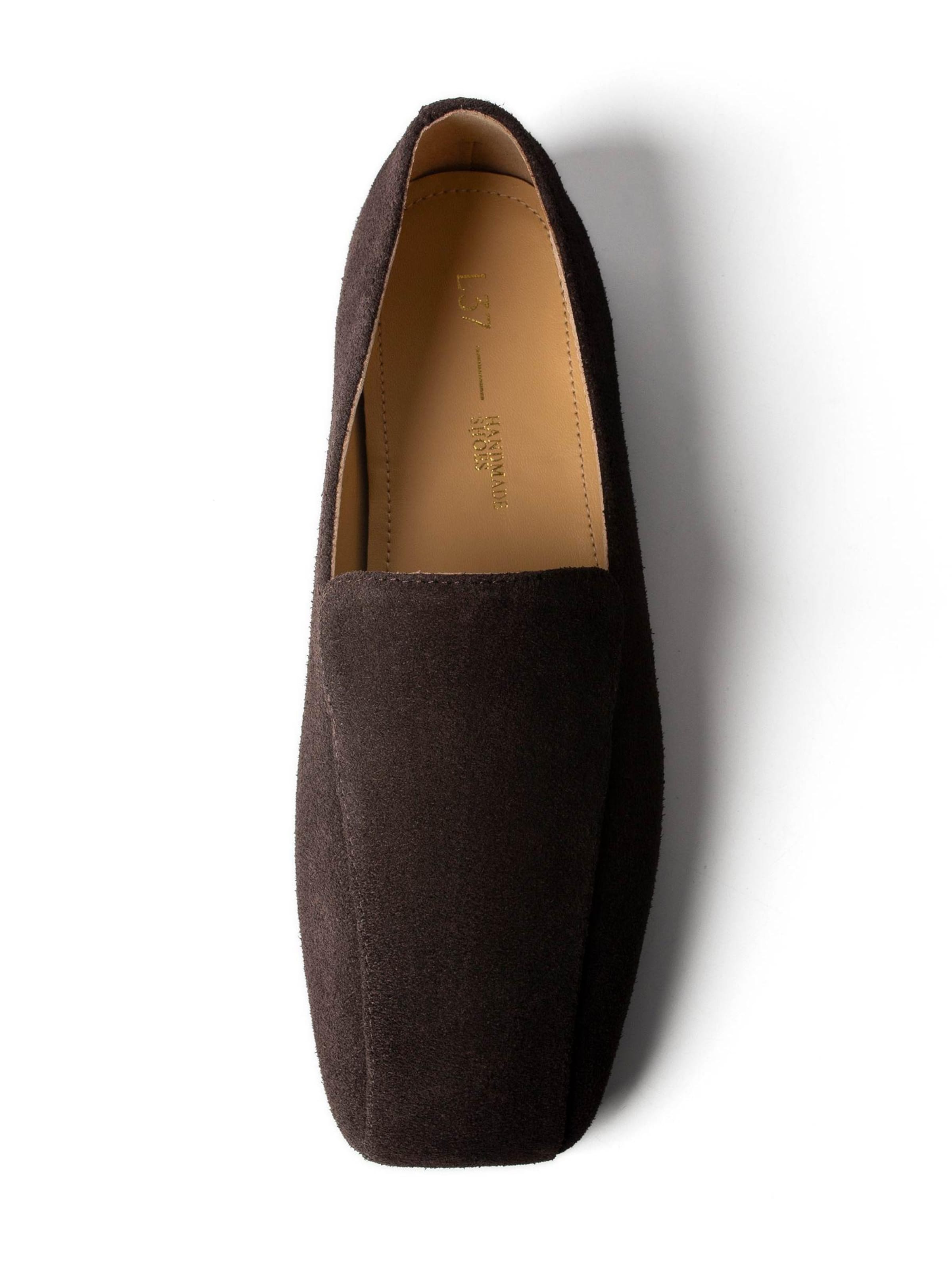 L37 HANDMADE SHOES Slip-ons 'JUST BEFORE THE SUNSET' in Brown