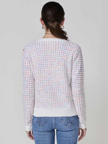 Pullover 'Chenille' di KOROSHI in bianco