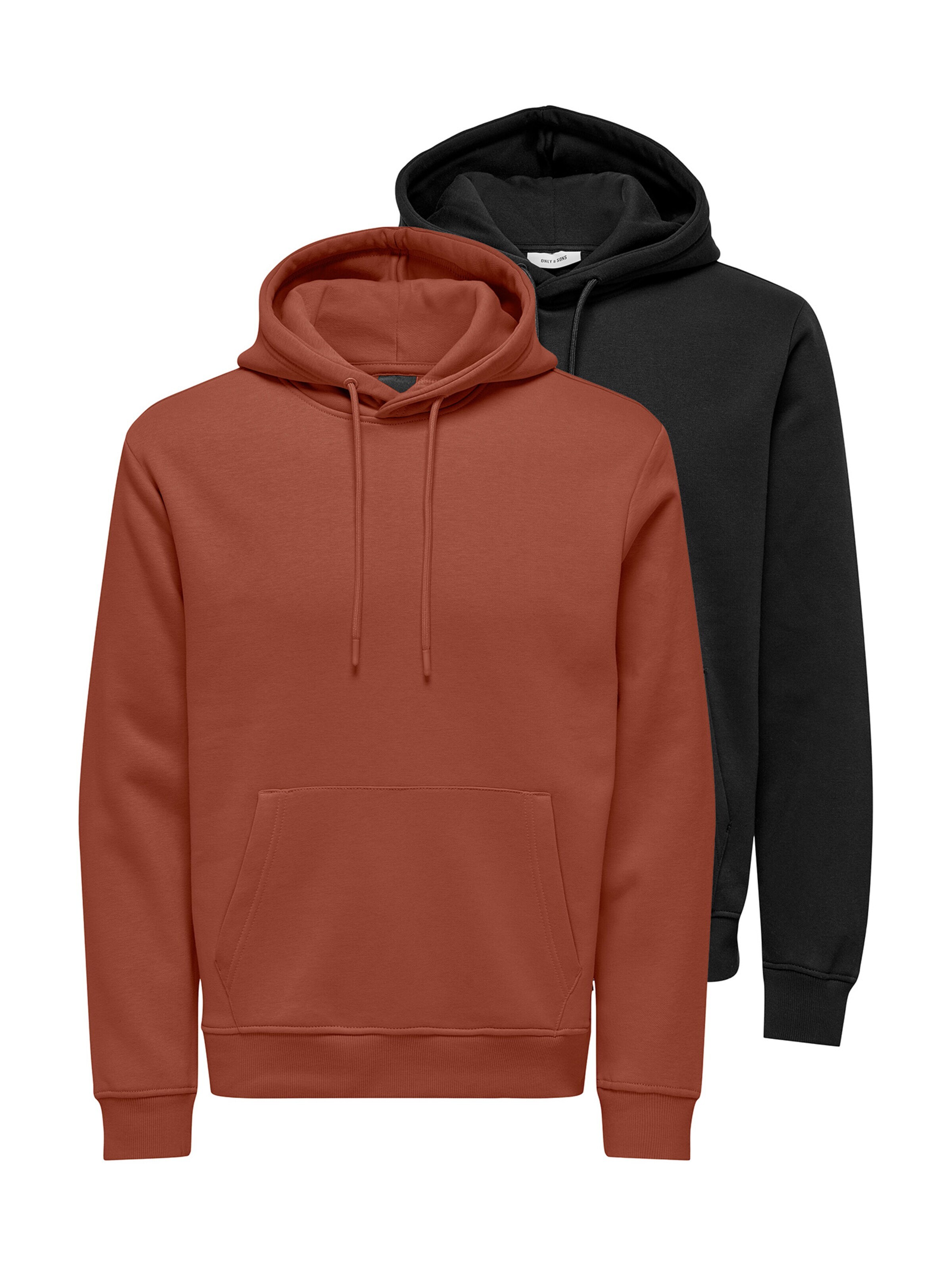 Only & Sons Sweatshirt 'Connor' in Red: front