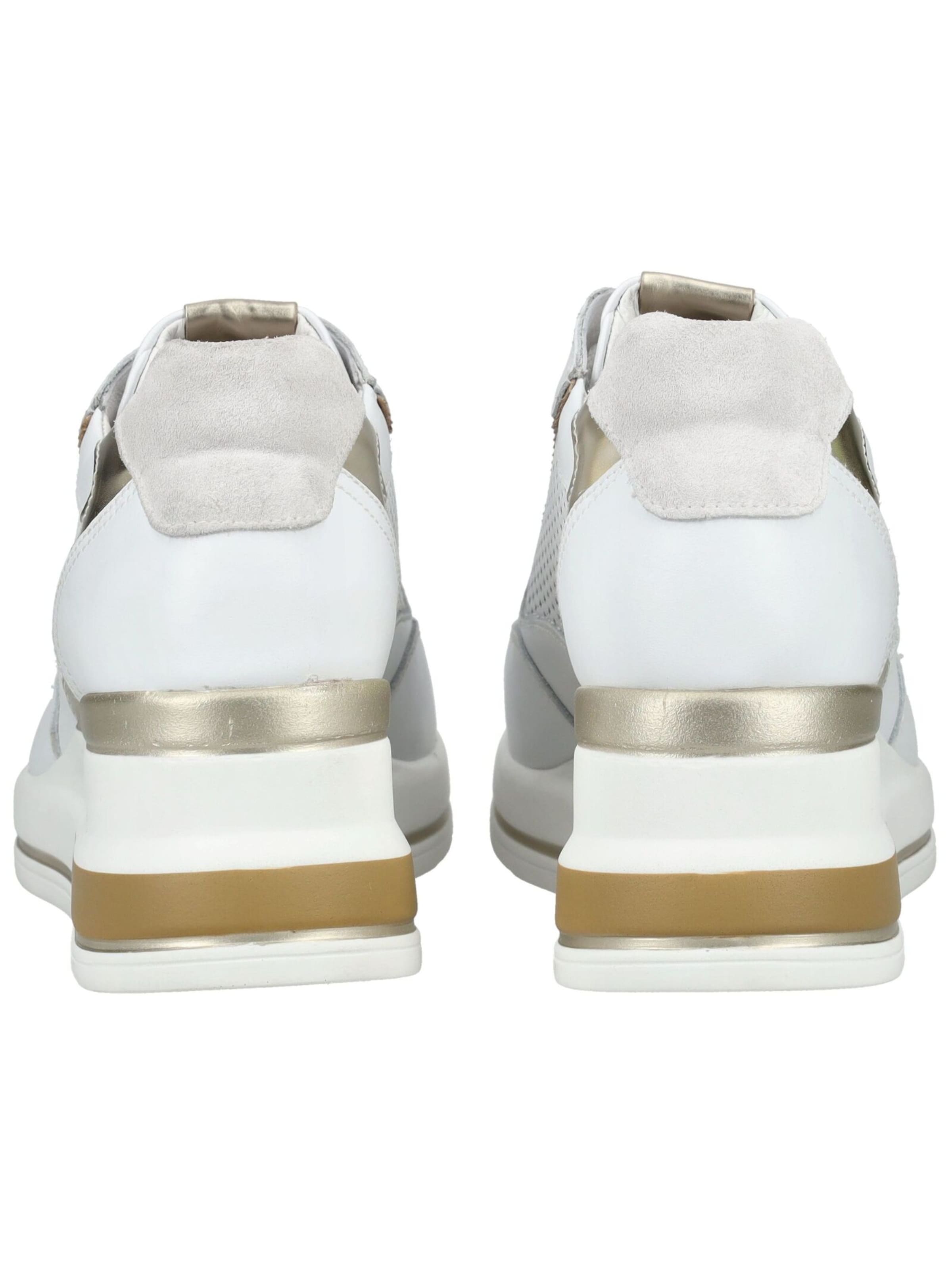 Baskets basses Nero Giardini en blanc