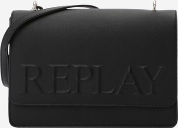 REPLAY - Bolso de hombro en negro: frente