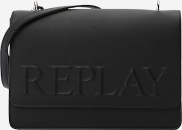 Borsa a tracolla di REPLAY in nero: frontale