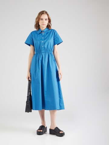 UNITED COLORS OF BENETTON Skjortklänning i blå: framsida
