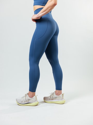 Lifters Slimfit Leggings 'Race Sport' in Blau