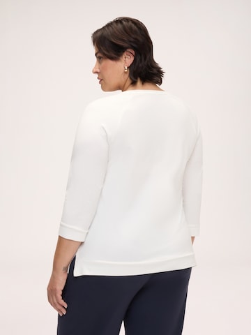 T-shirt Fiorella Rubino en blanc