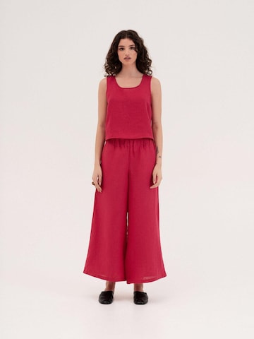 AmourLinen Top 'Ella' in Roze