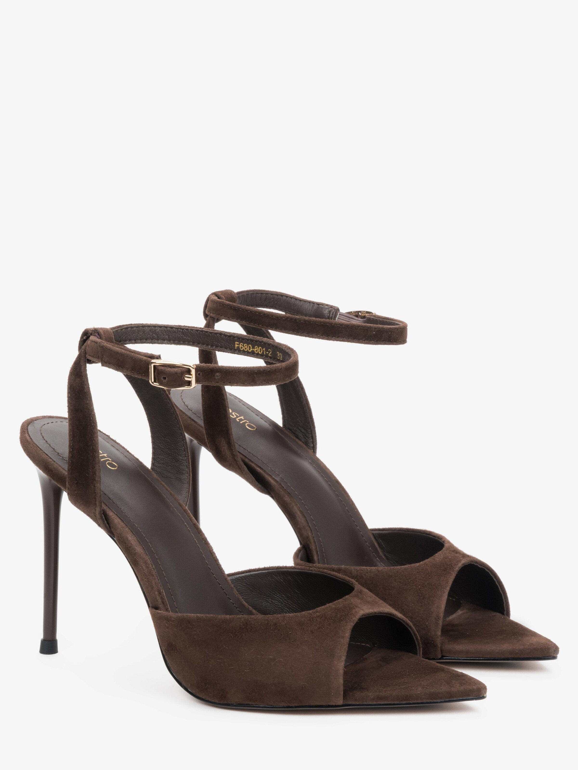 Estro Sandal '680-801' in Brown