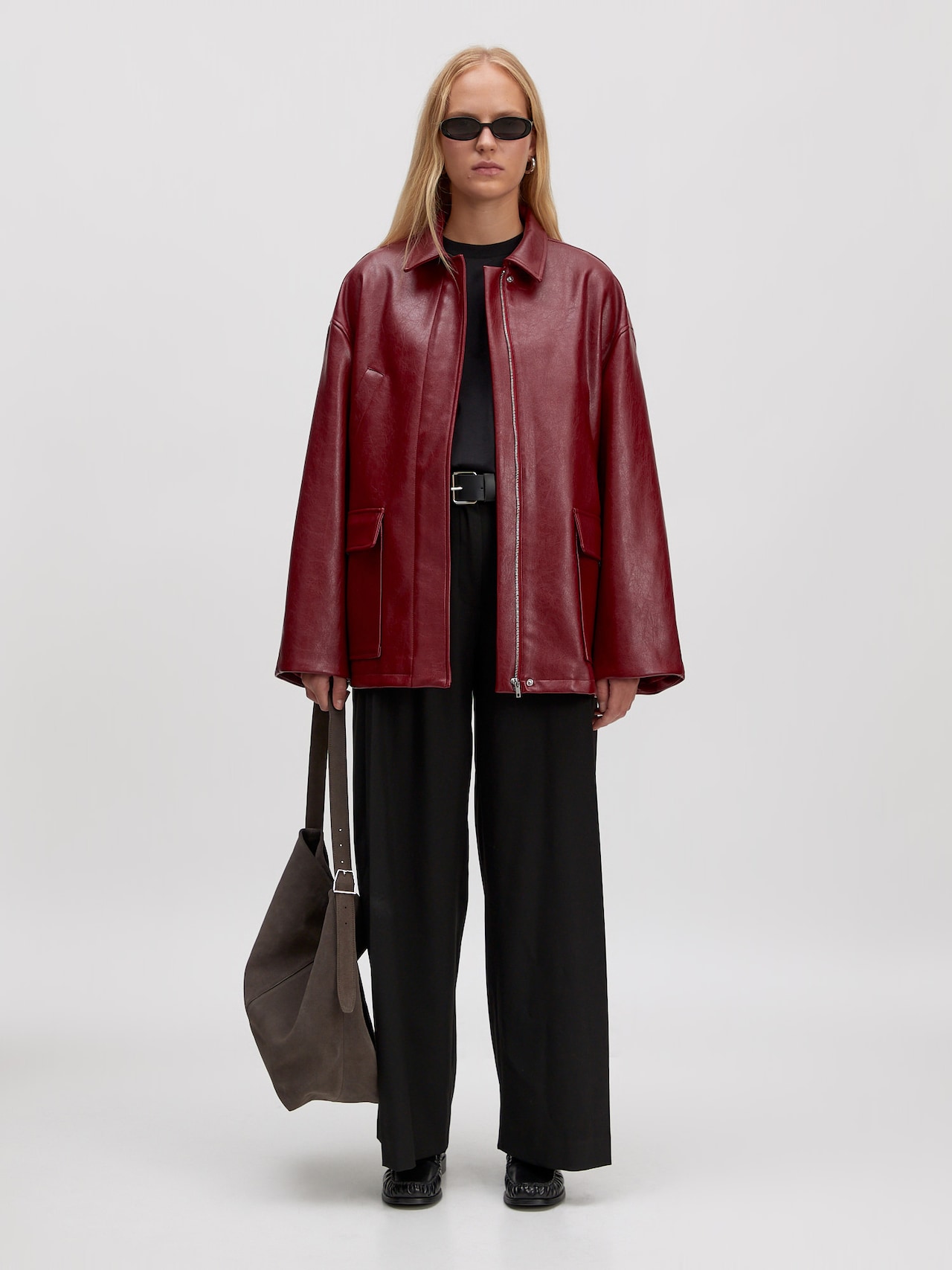 EDITED Produkte Jacke 'Carin' rot