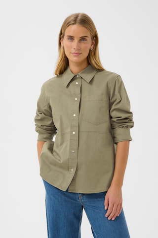 Part Two Blouse in Green: front