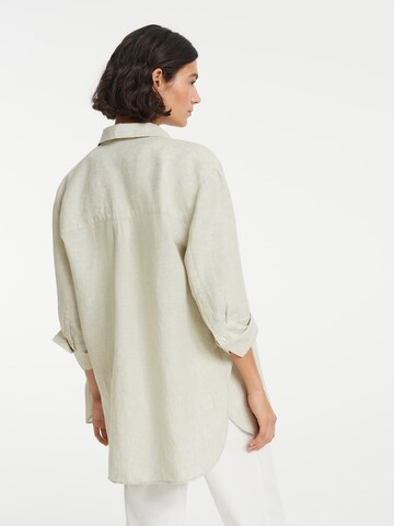 OPUS Blouse 'Fython' in Groen