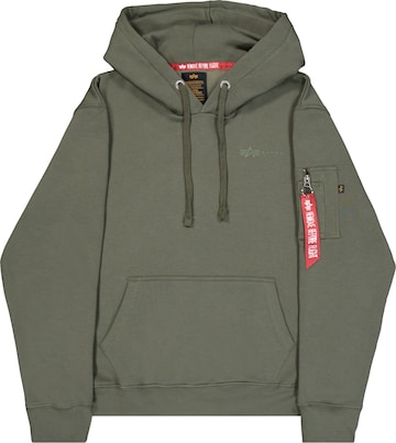 ALPHA INDUSTRIES Sweatshirt 'Air Force' in Grün: Vorderseite