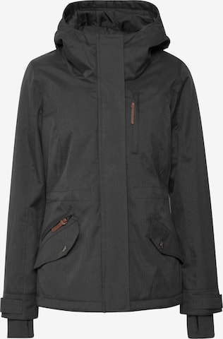 Oxmo Between-Season Jacket 'BELLISSA' in Grey: front