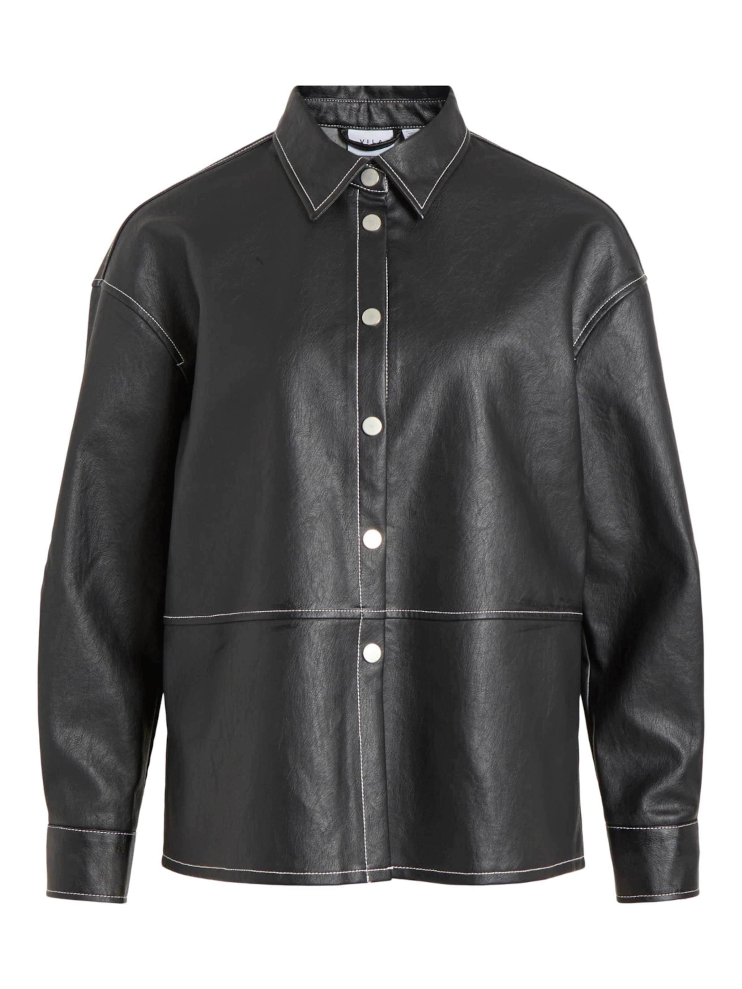 VILA - Blusa 'SUMAYA' en negro: frente