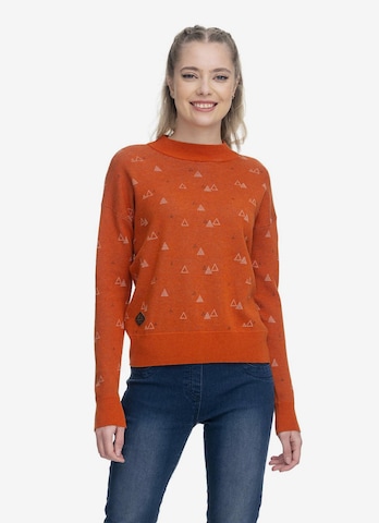 Ragwear Sweater 'Heda' in Orange: front