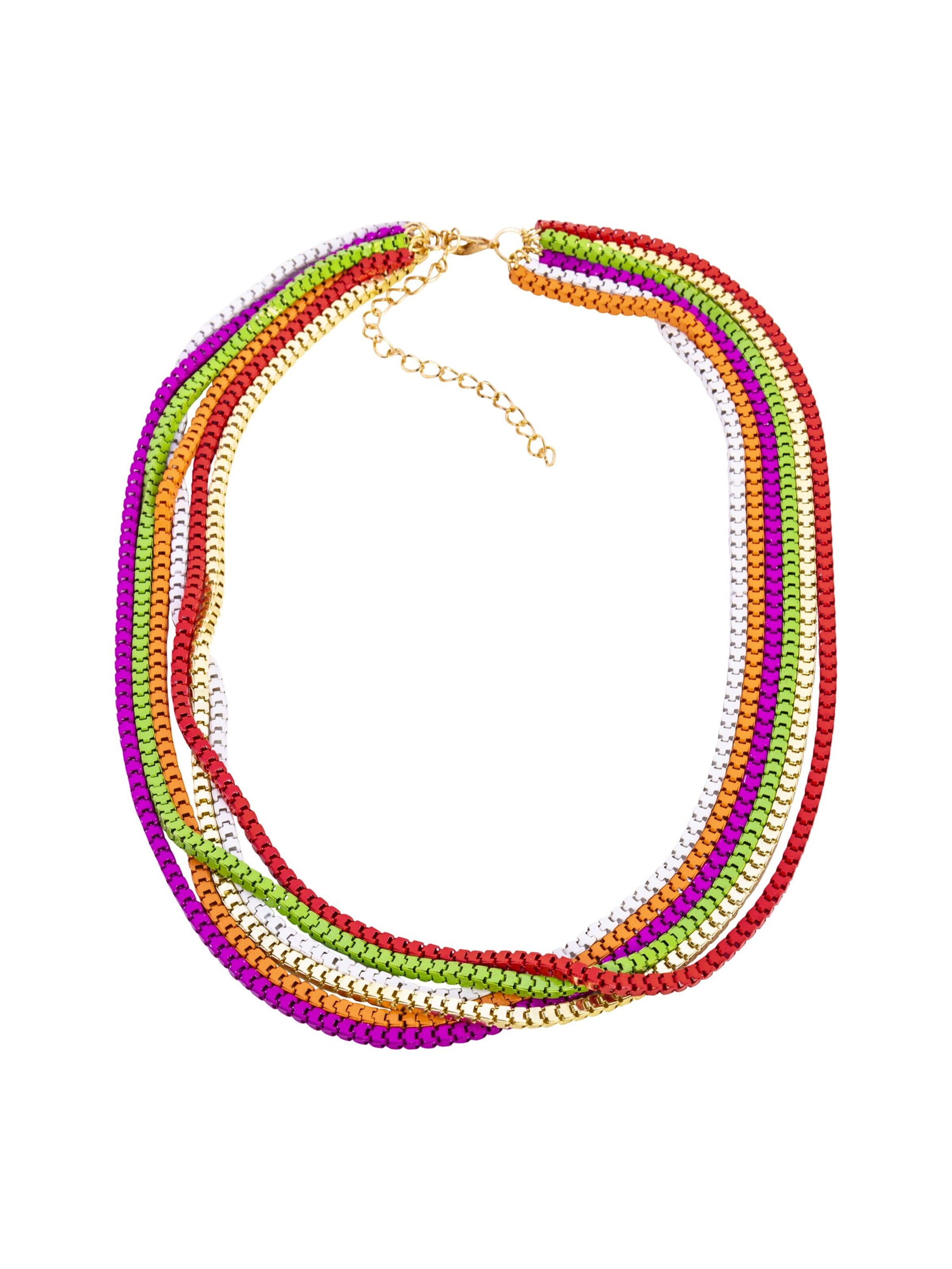 Steuer Necklace in Mixed colors: front