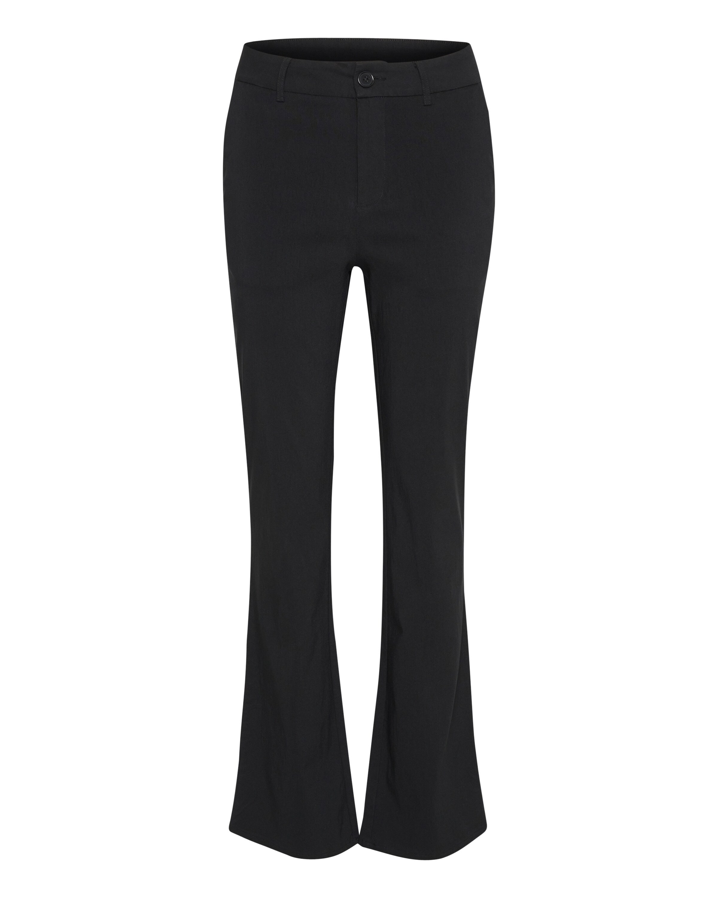 CULTURE Flared Pants 'Benghta' in Black: front